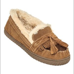 Earth Origins Yukon Yasmine Cognac Slippers